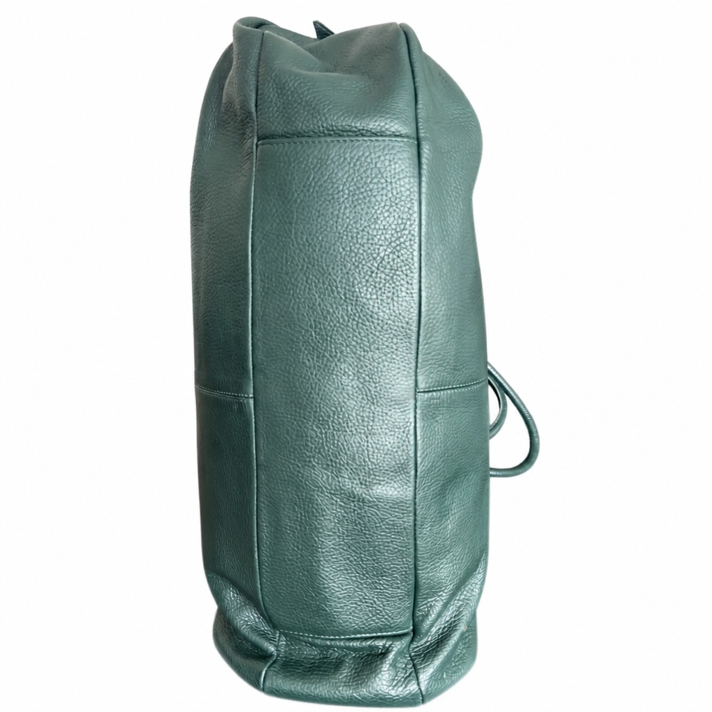 The Emerald Leather Tote Bag