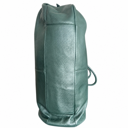 The Emerald Leather Tote Bag