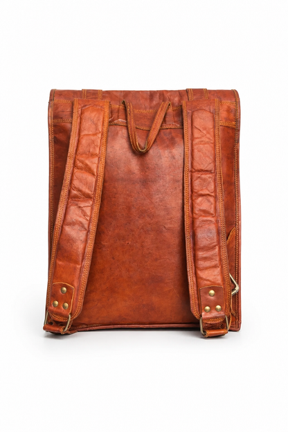 The Human Era Vintage Backpack Leather Handcrafted