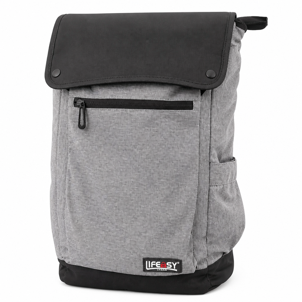 LIFEASY Urban Minimalist Flap Backpack